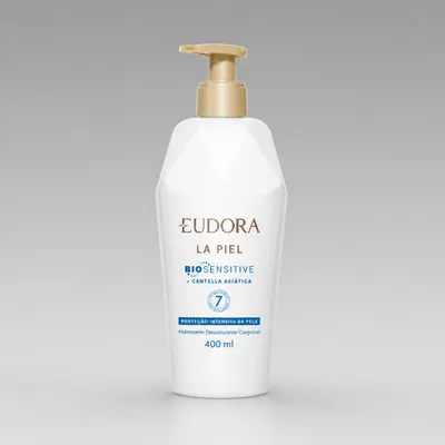 HIDRATANTE CORPORAL LA PIEL BIOSENSITIVE + CENTELLA ASIATICA - 400 ML