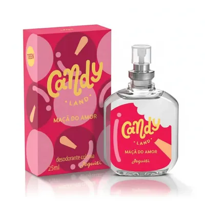  Colônia Candy Land Maçã do Amor Jequiti 