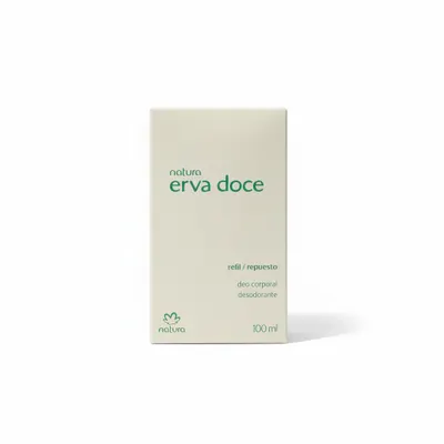 Refil Deo Corporal Natura Erva Doce 
