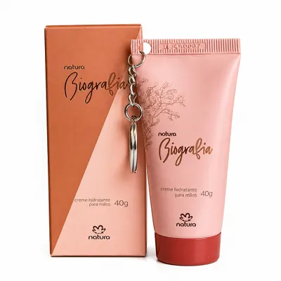 Creme chaveiro Hidratante para Mãos Bibrafia Natura