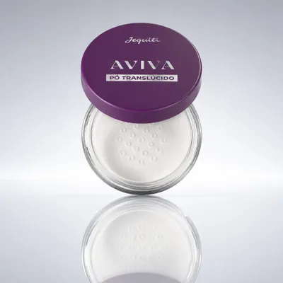 Pó Facial Solto Translúcido Soft Matte Aviva, Jequiti 12g