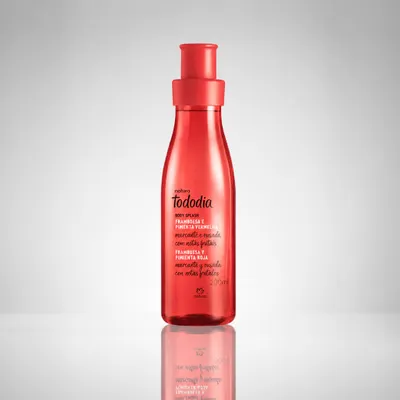 Body Splash Tododia Framboesa e Pimenta Vermelha Natura 