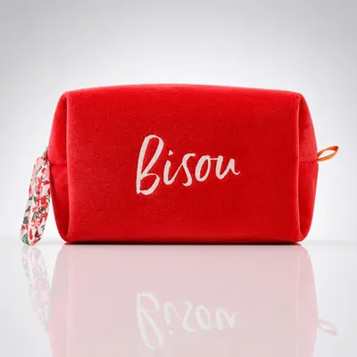 Necessaire Vermelha Bisou L'Occitane au Brésil 