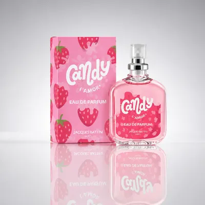  Colônia Candy Land Bala De Morango, 25 Ml