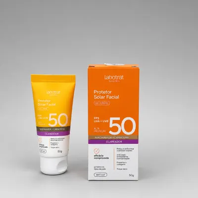 Protetor Solar Facial Gel Creme 50g