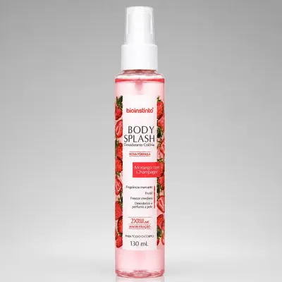 Body Splash Morango com Champagne
