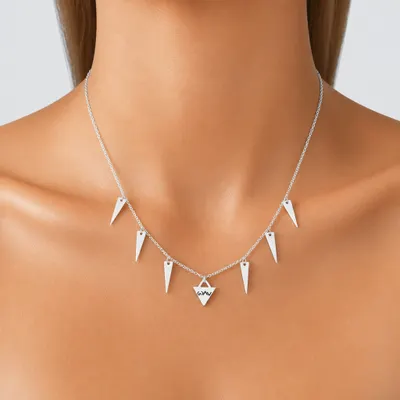 CHOKER TRIANGULAR 