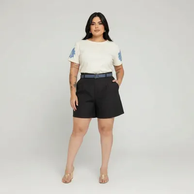 Short em alfaiataria  premium 