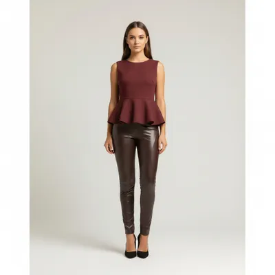 Calça Ágata courino 