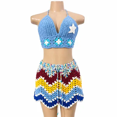 Conjunto de crochê 