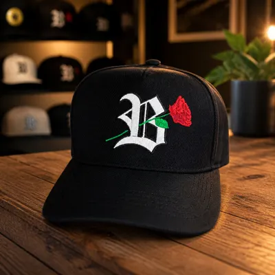 SnapBack trucker edition roses black