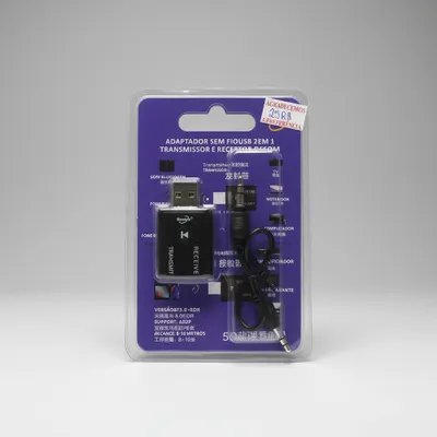 Adaptador Bluetooth 2 em 1 USB
