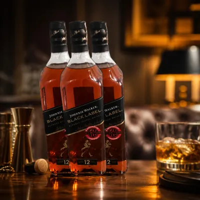 Garrafa Black label 1l 