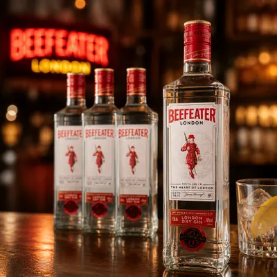 Garrafa Gin Befeeater tradicional 