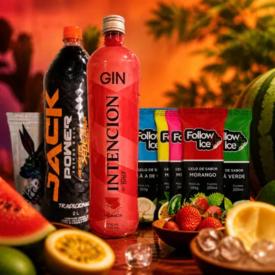 Combo Gin intencion melancia 
