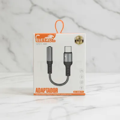 Adaptador de fone para type-C chupado ELETROMEX