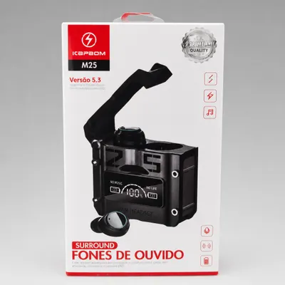 Fones de ouvido Bluetooth 5.3 sem fio Tws Touch Control KAPBOM