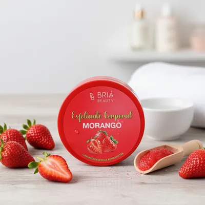 Esfoliante Corporal Morango Bría