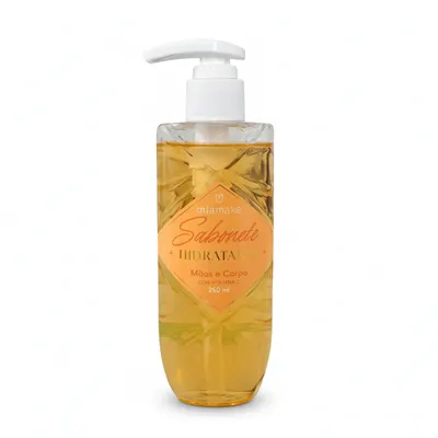 Sabonete hidratante mãos e corpo mia make 230ml