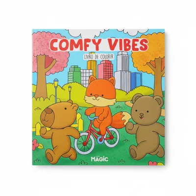 COMMFY VIBES LIVRO DE PINTAR