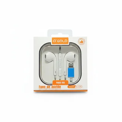 Fone de ouvido com fio para iOS