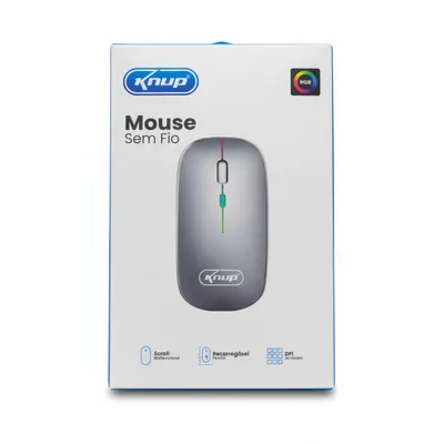 Mouse Sem Fio Knup