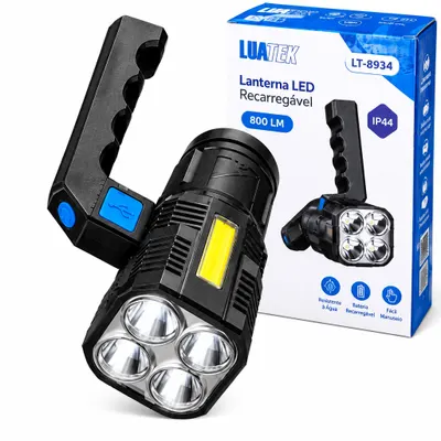 Lanterna LED Recarregável LUATEK