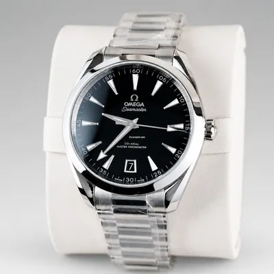 Relógio Omega Seamaster Aqua terra preto automático 