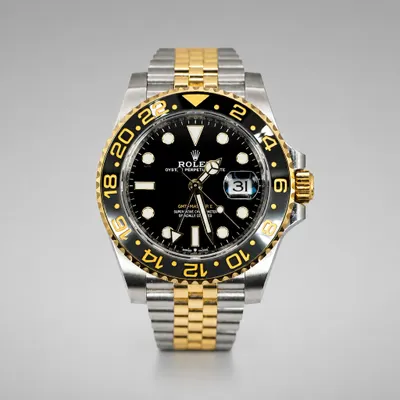 Rolex GMT Master Ouro e Aço automático premium