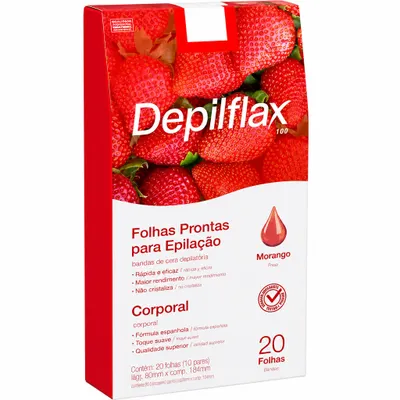 Folhas Prontas para Depilação Depilflax