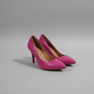 Scarpin Fúcsia de Salto Fino 37