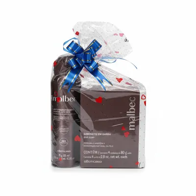 Kit Malbec Boticário com aerossol e cx sabonete (2 itens)