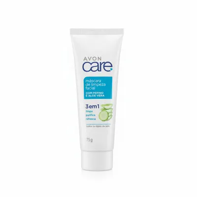 Máscara Pepino e Aloe Vera Avon Care 75g