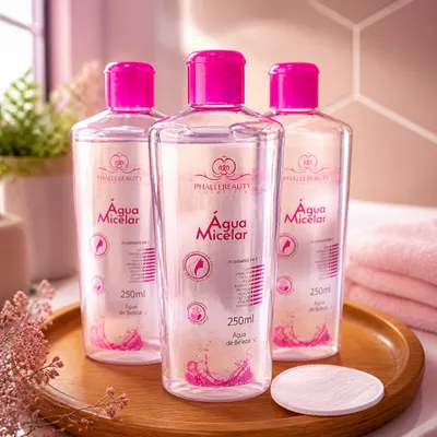 Água Micelar Rosa Mosqueta Phallebeauty 
