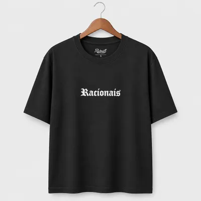 CAMISETA RACIONAIS O QUE TIVER QUE SER SERÁ 