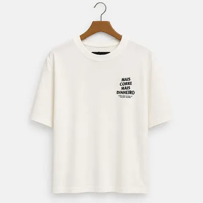 CAMISETA CHRONIC MAIS CORRE MAIS DINHEIRO 