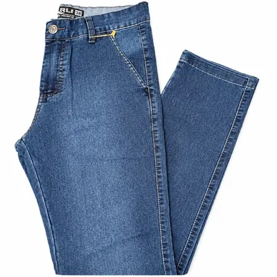 Calça Jeans Masculina Azul Médio Arly
