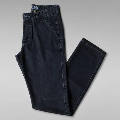 Calça Jeans Amaciado Masculina Preta Arly