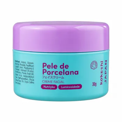 Creme Facial Pele de Porcelana