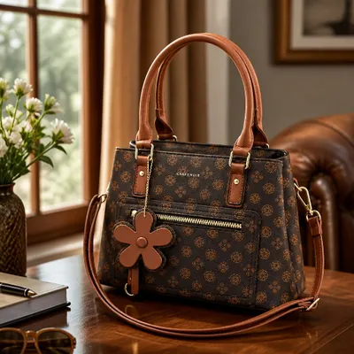 Bolsa Faith Marrom Pequena