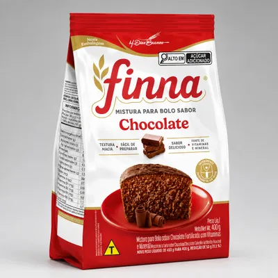 Mistura para Bolo Sabor Chocolate