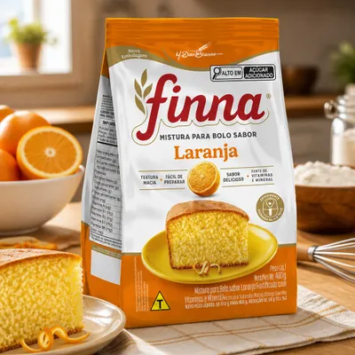 Mistura para Bolo Laranja FINNA