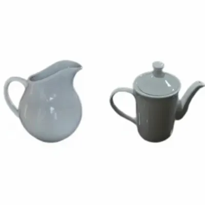 Kit bule bico longo 700 ml e jarra 700 ml branca