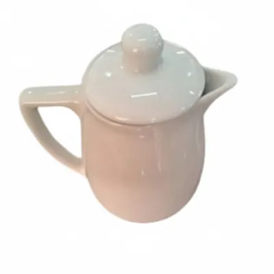 BULE LEITEIRA 620ML COM TAMPA ,PORCELANA VAI AO FORNO E MICRO ONDAS