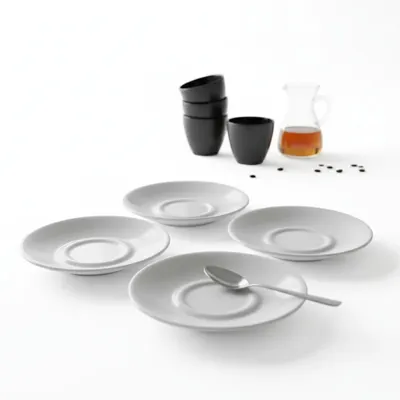 KIT 6 PIRES DE CAFÉ , CHA PORCELANA VAI AO FORNO E MICRO ONDAS