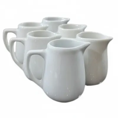 KIT 6 JARRAS MINI 115 MLPARA CALDOS E MOLHOS ,PORCELANA VAI AO FORNO E MICRO ONDAS