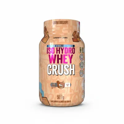 Whey Under Labz Isolado e Hidrolisado Sabor Dulce de Leche 907g  