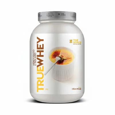 True Whey Isolado e Hidrolisado Sabor Vanilla Crème Brûlée 837g