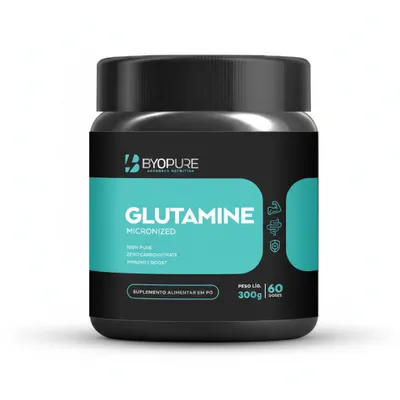 Glutamina 100% Pura Da Byopure