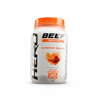(CONSULTAR VALOR COM VENDEDOR) Beef Protein Hero Sabor Laranja Acerola 900g